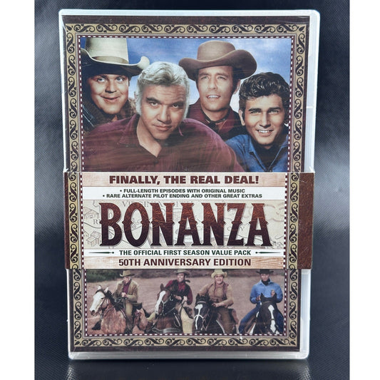 Bonanza Season 1 50th Anniversary DVD Value Pack Box Set - Classic Western by Buysaavy