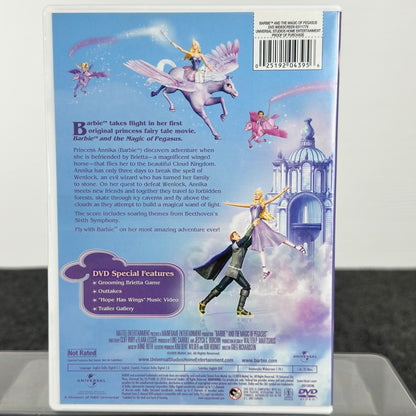 Barbie 3 DVD'S Princess Power Magic of Pegasus A Christmas Carol Animated Movie by Buysaavy