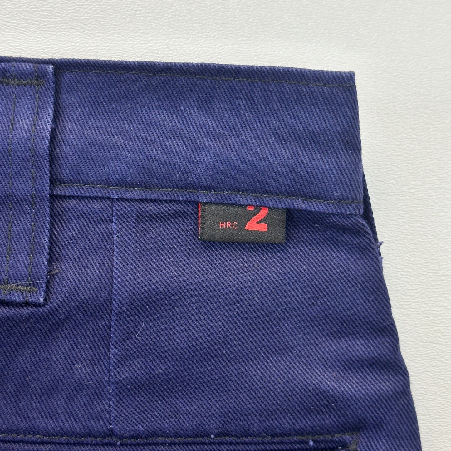 Workrite Mens Navy Blue Industrial Work Pants Cotton Twill 409ID95NB 44x42 by Workrite