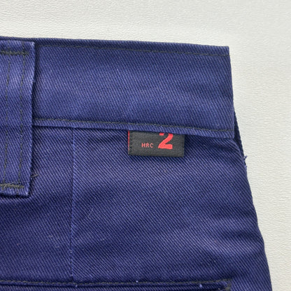 Workrite Mens Navy Blue Industrial Work Pants Cotton Twill 409ID95NB 44x42 by Workrite