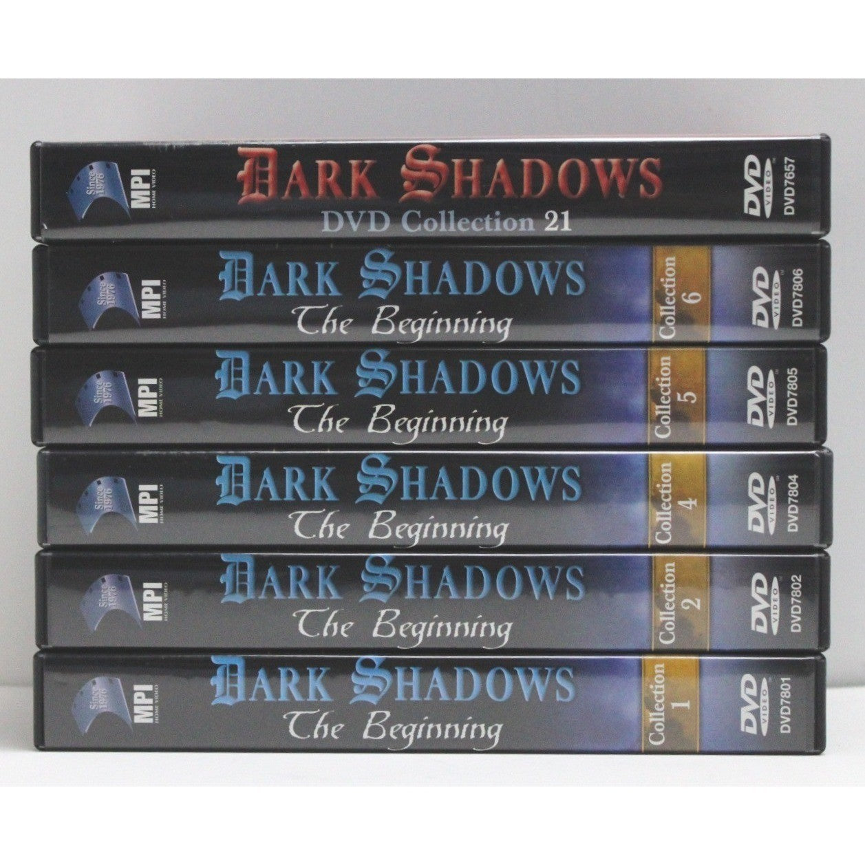 Dark Shadows The Beginning DVD Box Set Collections 1, 2, 4, 5, 6, 21 by Buysaavy