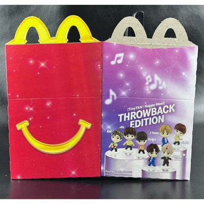 BTS TinyTAN McDonalds Happy Meal Figure Full Set of 7 with Boxes and Cards 2024 by McDonald's