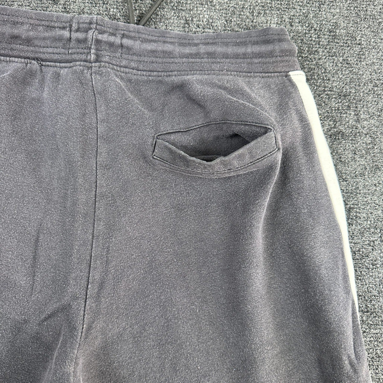 Bershka Slim Jogger Sweatpants Mens L Gray Elastic Waist Casual Pants Fit by Bershka