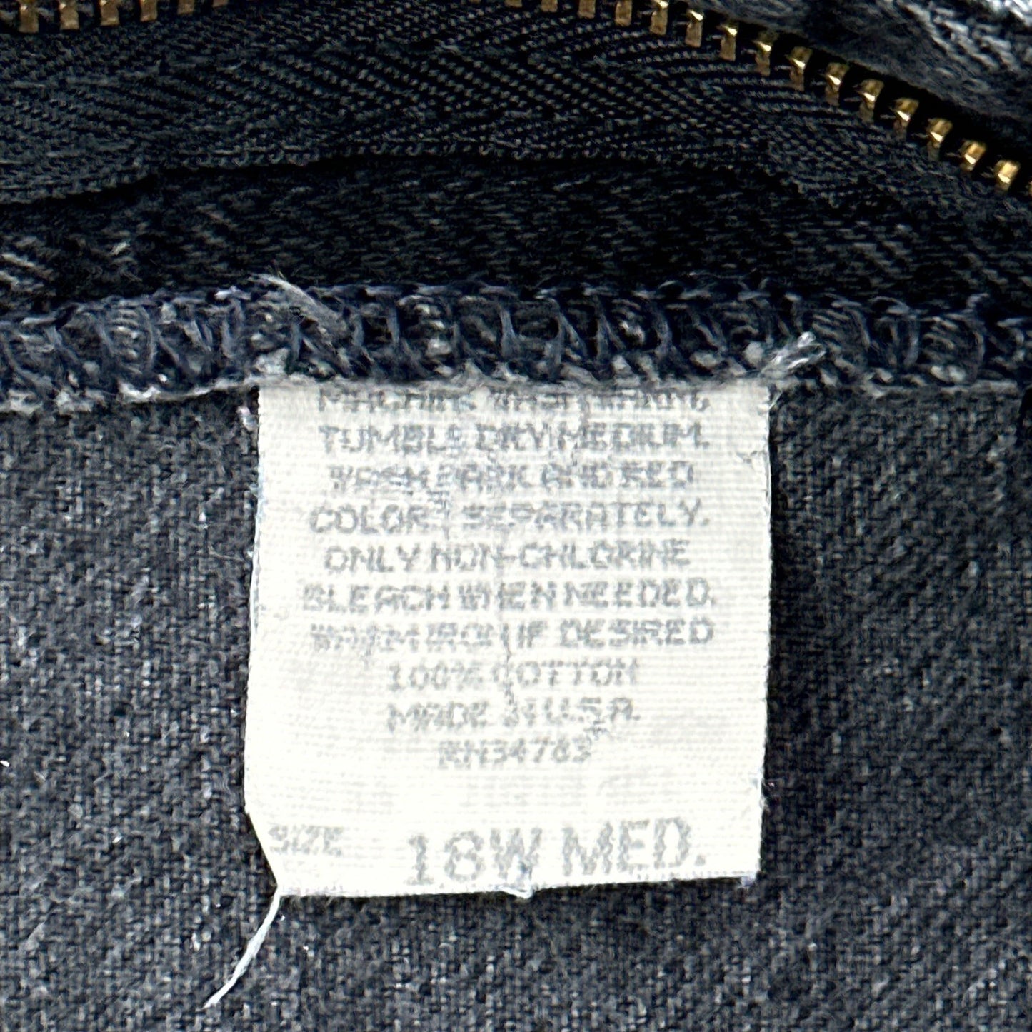Lee Vintage 90s High Waisted Mom Jeans Faded Black Tapered Leg 18W Med USA Made by Lee