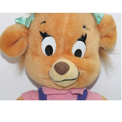 18 Inch Rare Molly Cunningham Disney Plush Toy TaleSpin Character With Pink Shirt And Purple Overalls by Disney