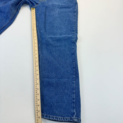 Cool Blues Mens Straight Leg Denim Jeans Medium Wash Blue 37x29 Workwear Casual by Cool Blues