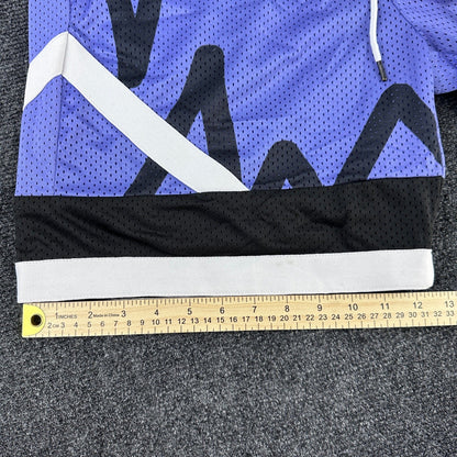 Puma Mens Basketball Shorts Purple Black White Graphic Mesh 530508-06 Size Large by PUMA