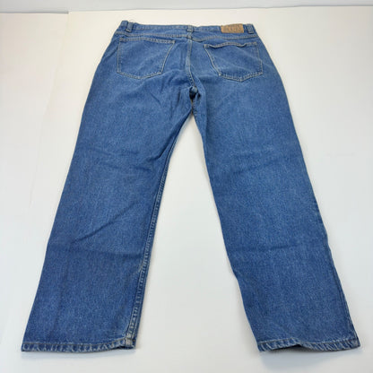 Cool Blues Mens Straight Leg Denim Jeans Medium Wash Blue 37x29 Workwear Casual by Cool Blues