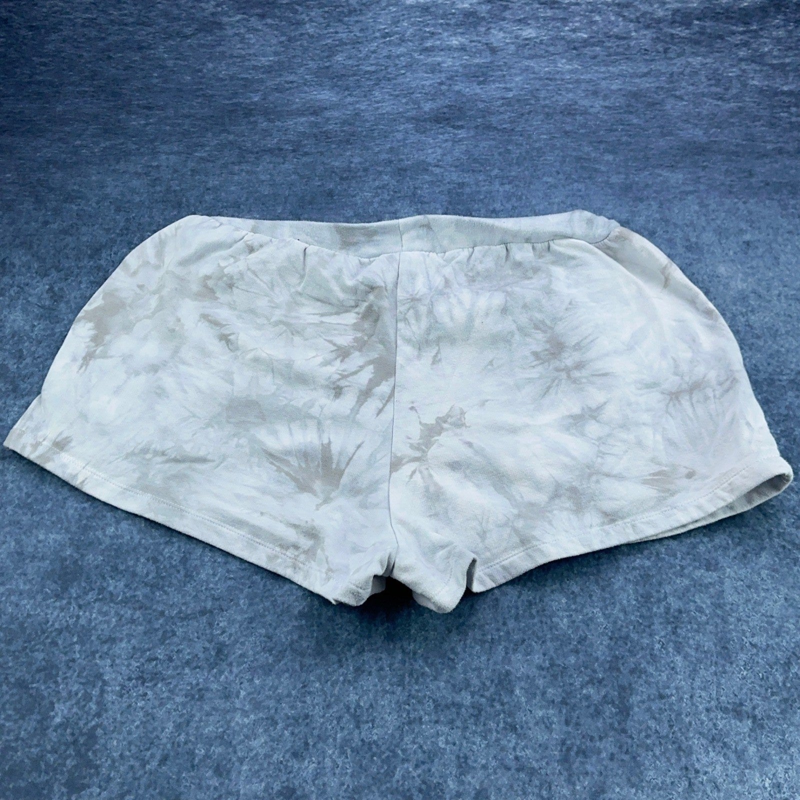 Disney Winnie the Pooh Tie Dye Loungewear Shorts Grey White XL RN71868 by Disney