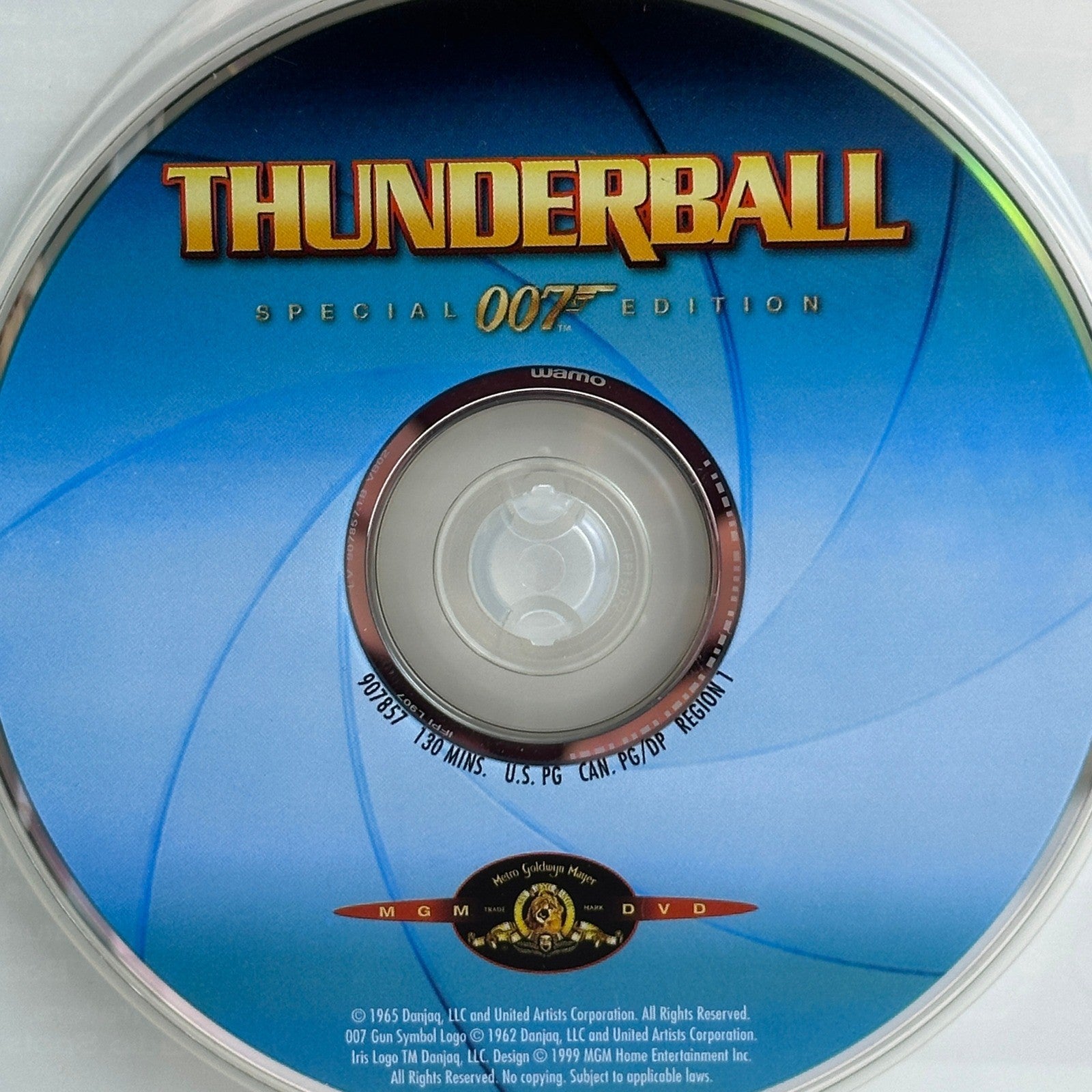 Thunderball Special 007 Edition DVD Sean Connery James Bond Widescreen 1999 MGM by Buysaavy
