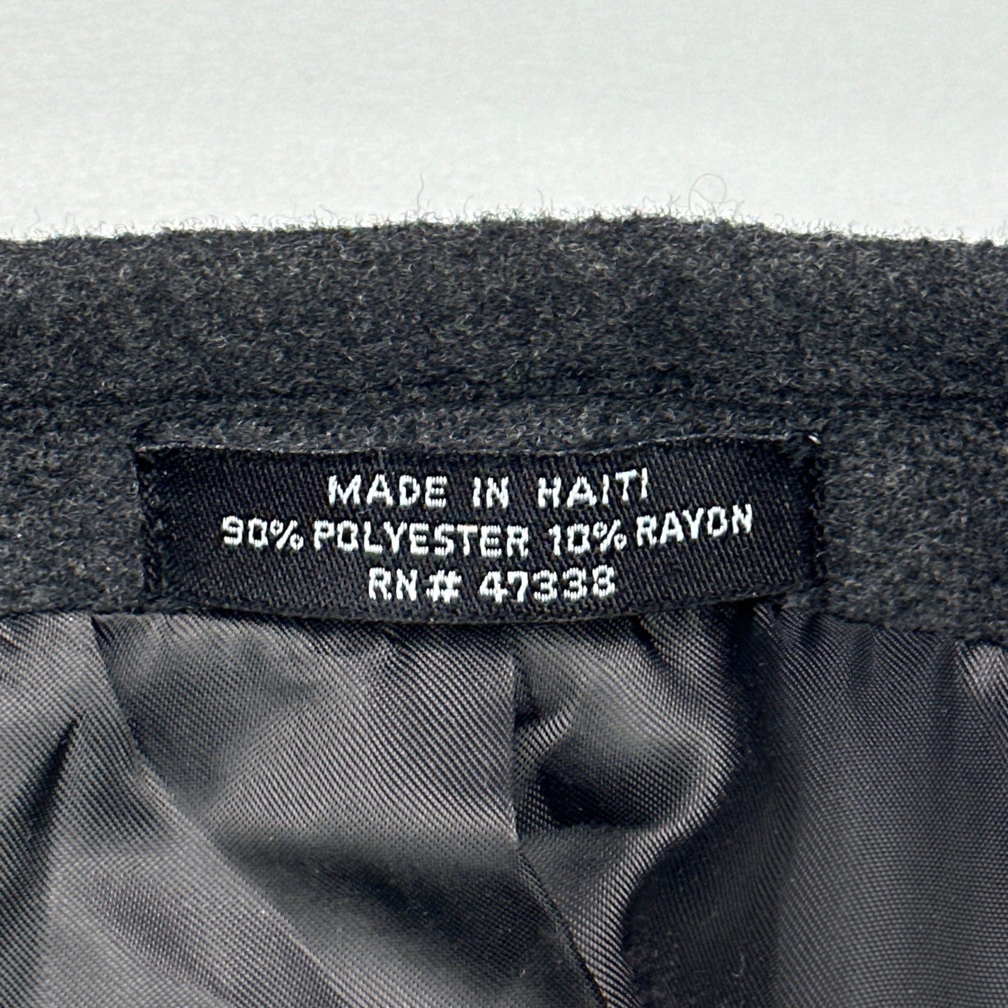 Jones New York Mens 44R Blazer Charcoal Grey Two Button Sport Coat Jacket by Jones New York