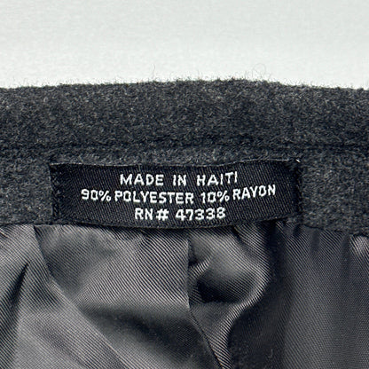 Jones New York Mens 44R Blazer Charcoal Grey Two Button Sport Coat Jacket by Jones New York