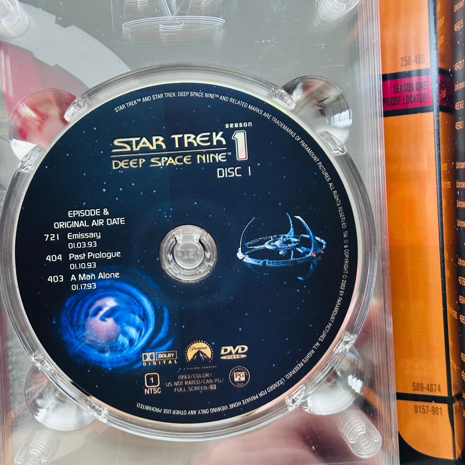 Star Trek Deep Space Nine Season 1 DVD Box Set 6-Disc Collector Edition 2003 by Buysaavy