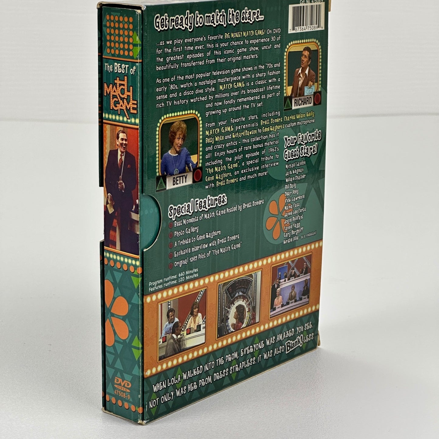 The Best of Match Game DVD Box Set 4-Disc 30 Episodes Gene Rayburn 47508-9 by Buysaavy