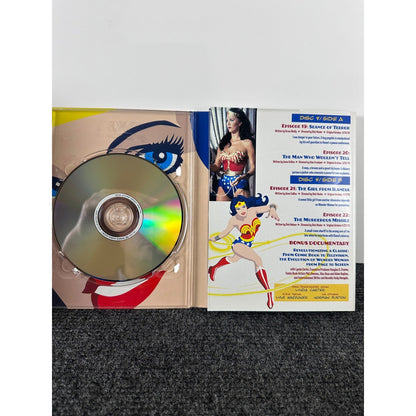 Wonder Woman The Complete First and Second Seasons DVD Lynda Carter DC Series by Buysaavy