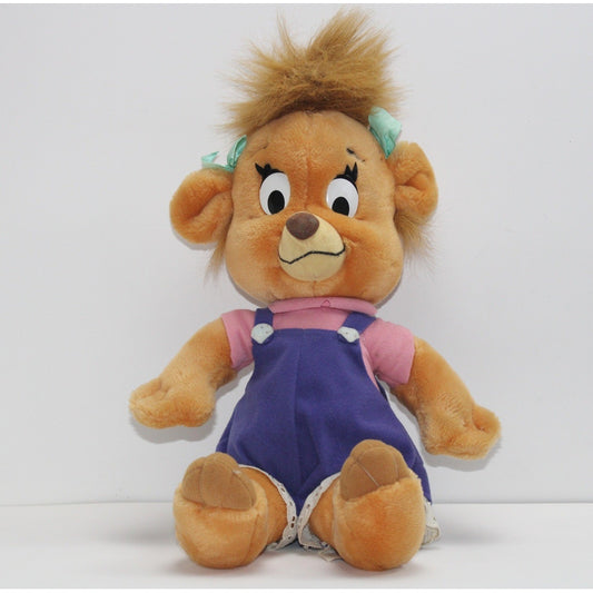 18 Inch Rare Molly Cunningham Disney Plush Toy TaleSpin Character With Pink Shirt And Purple Overalls by Disney