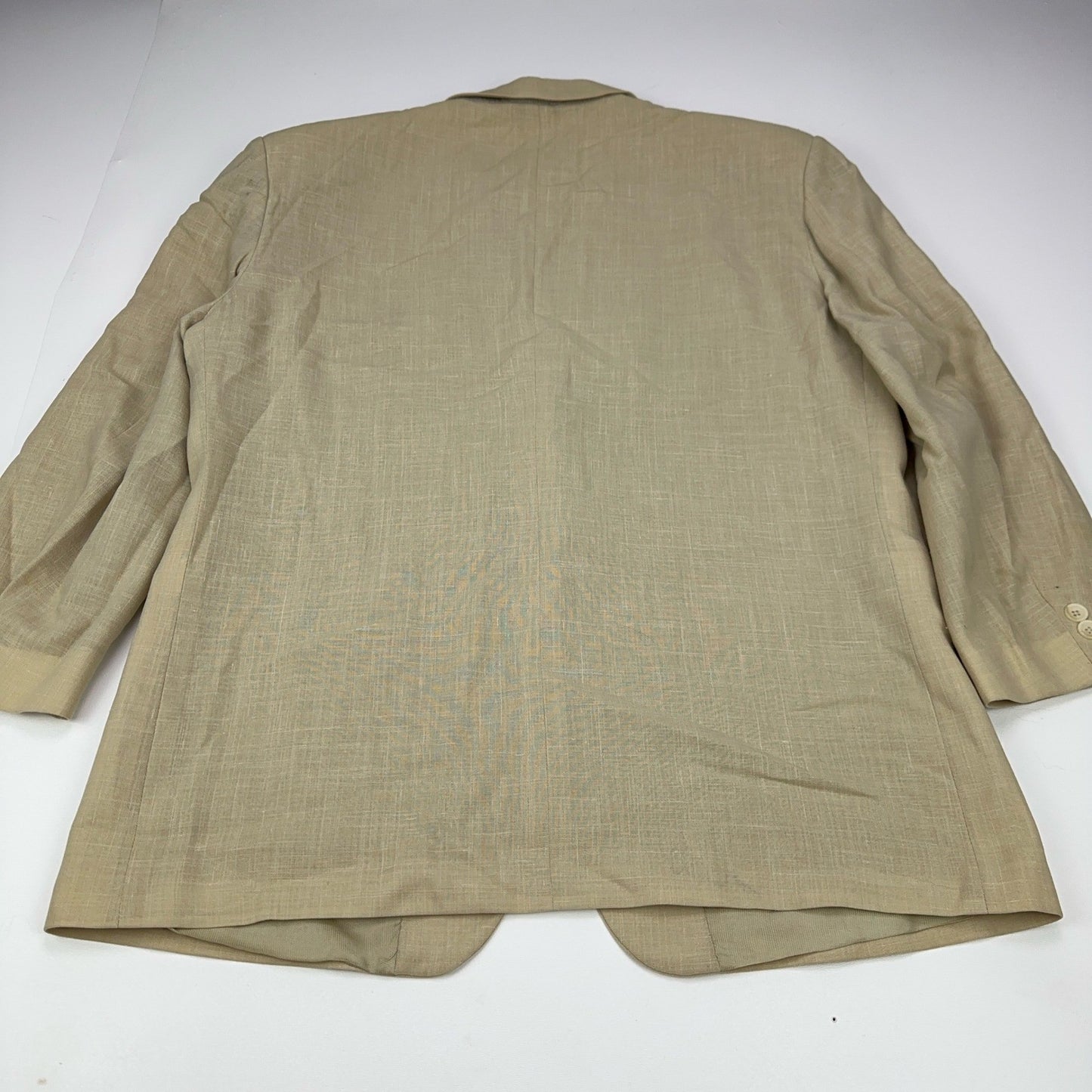 Division Vogue Tan Marzotto Italia Tessuto Blazer Sport Coat Beige Mens by Division Vogue