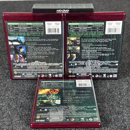 The Complete Matrix Trilogy HD DVD Box Set 3-Disc 1080p Warner Bros 2007 Rare by Buysaavy