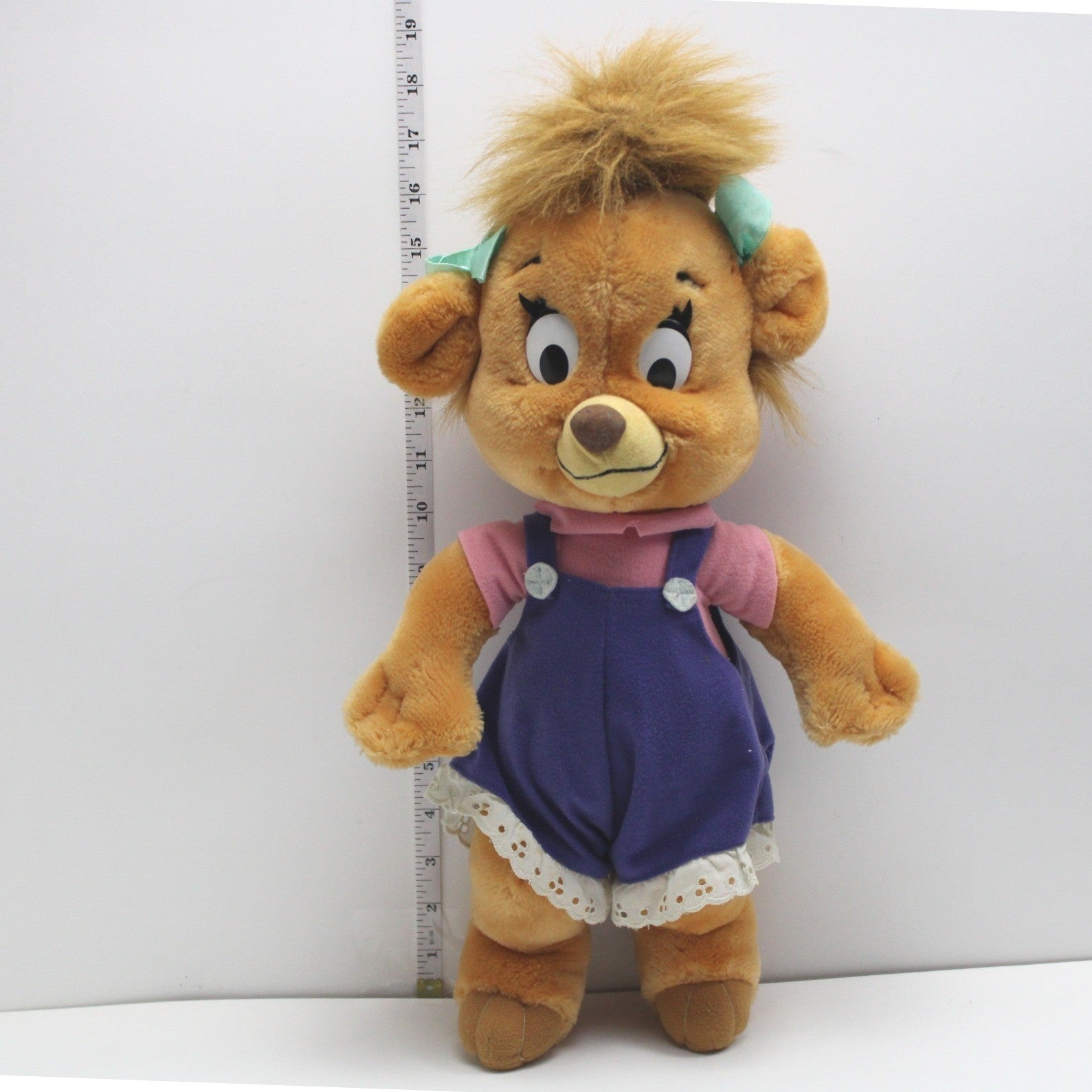 18 Inch Rare Molly Cunningham Disney Plush Toy TaleSpin Character With Pink Shirt And Purple Overalls by Disney