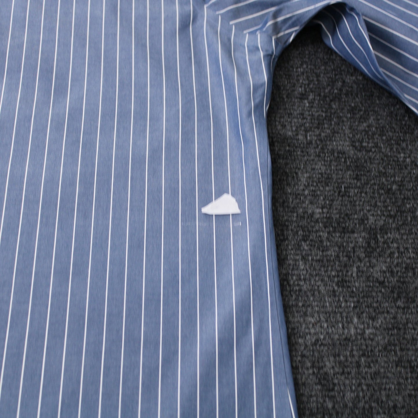 Brooks Brothers Regent Blue White Stripe Non-Iron Supima Cotton Shirt 16 1/2 -33 by Brooks Brothers
