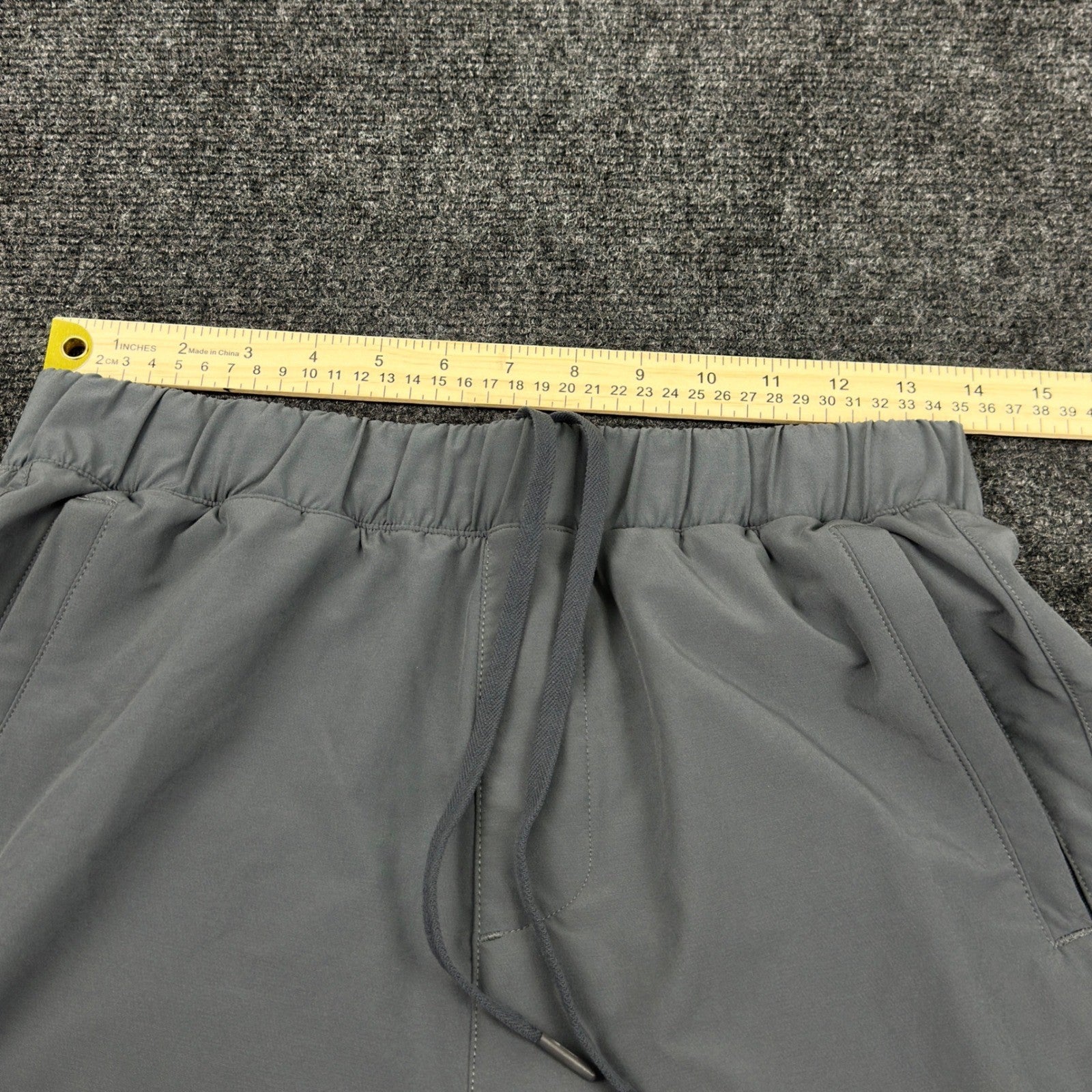 32 Degrees Cool Mens S Grey Joggers Elastic Waist Drawstring Activewear Pants by 32 Degrees