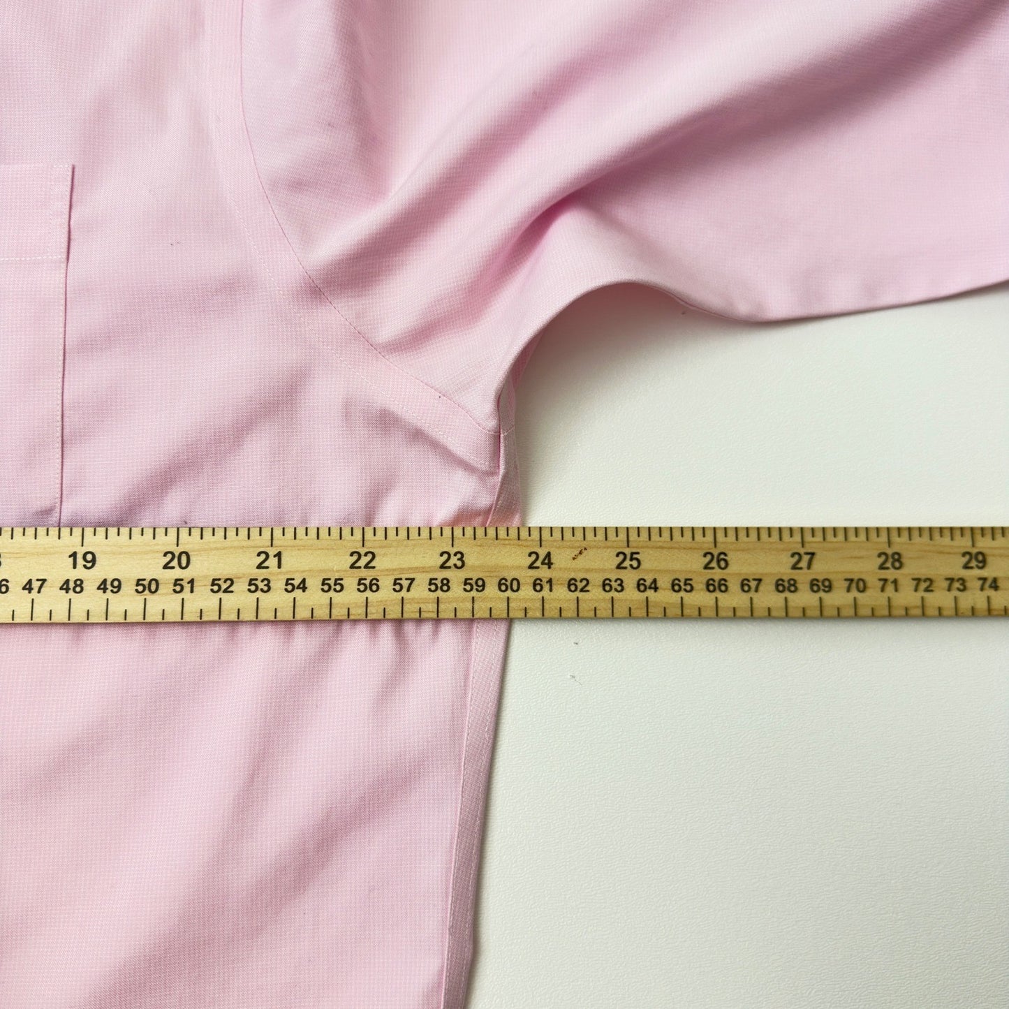 Jos. A. Bank Traveler Mens Tailored Fit Pink Cotton Dress Shirt 16.5-34 by Jos. A. Bank