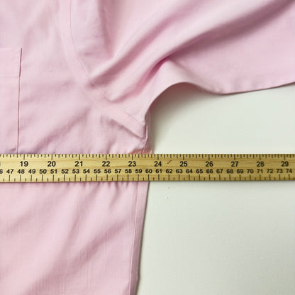 Jos. A. Bank Traveler Mens Tailored Fit Pink Cotton Dress Shirt 16.5-34 by Jos. A. Bank