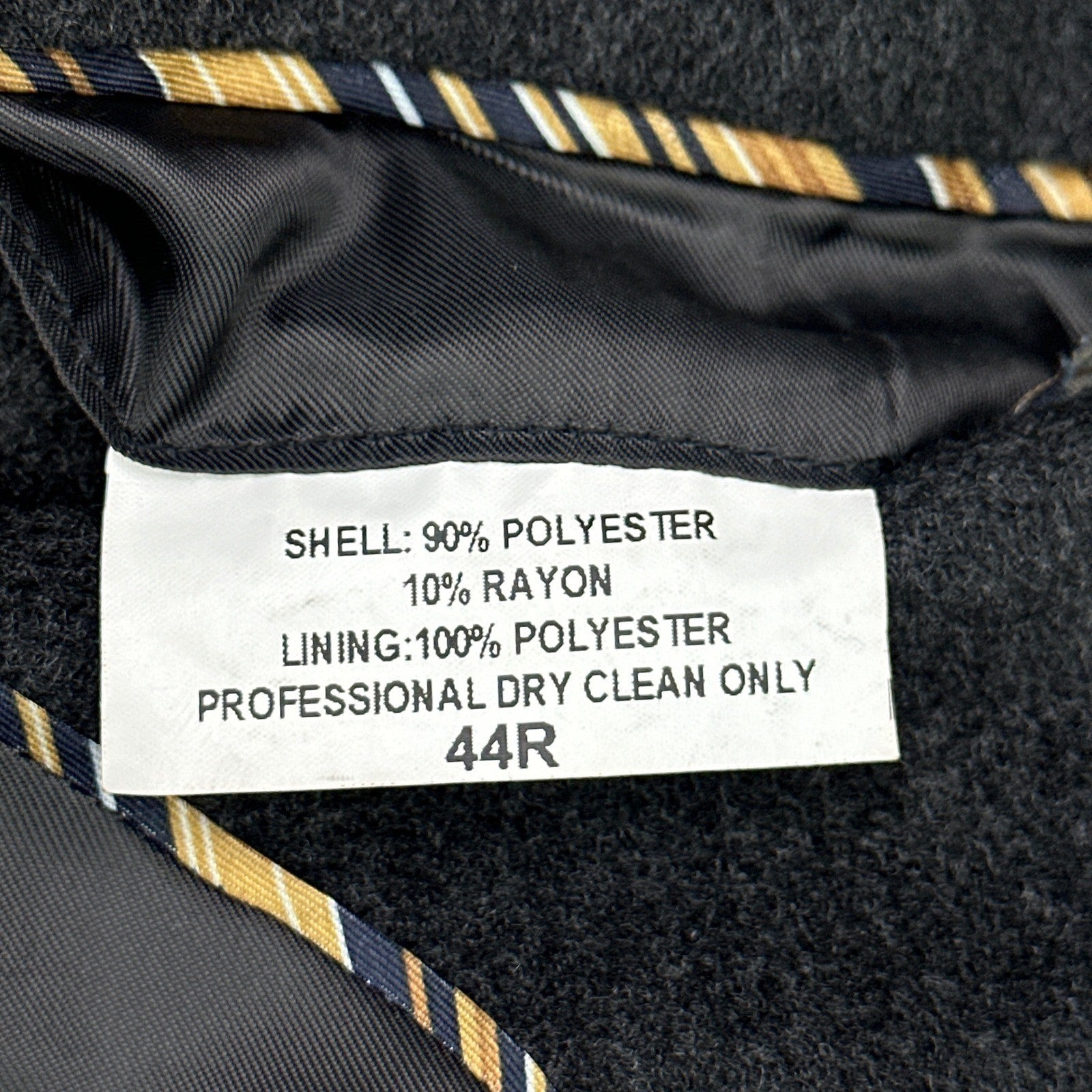 Jones New York Mens 44R Blazer Charcoal Grey Two Button Sport Coat Jacket by Jones New York