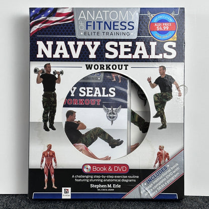 Anatomy of Fitness Elite Training Navy SEALs Workout Book & DVD Kit Stephen Erle by Buysaavy
