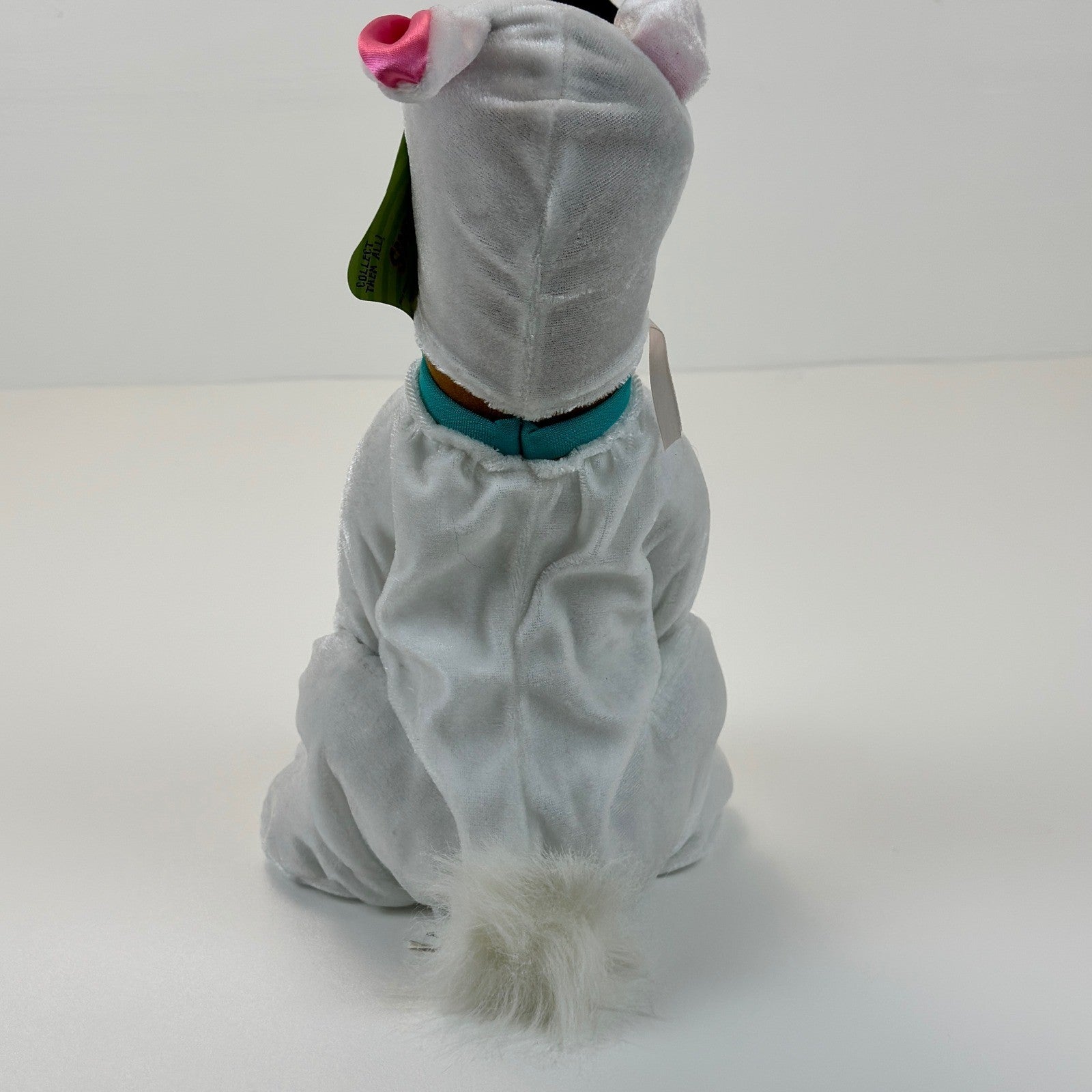 Scooby-Doo Bunny Costume Plush Toy Factory Hanna-Barbera Easter White Brown 2004 by Toy Factory