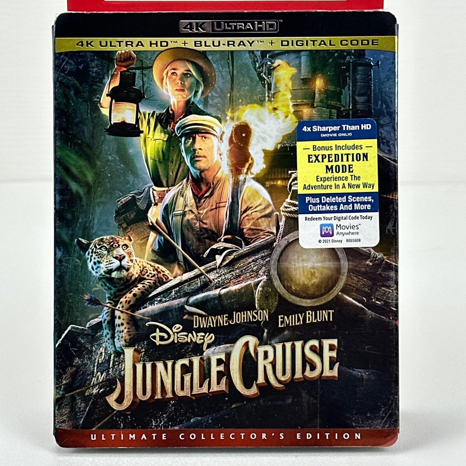 Jungle Cruise Ultimate Collector’s Edition 4K Blu-ray by Buysaavy