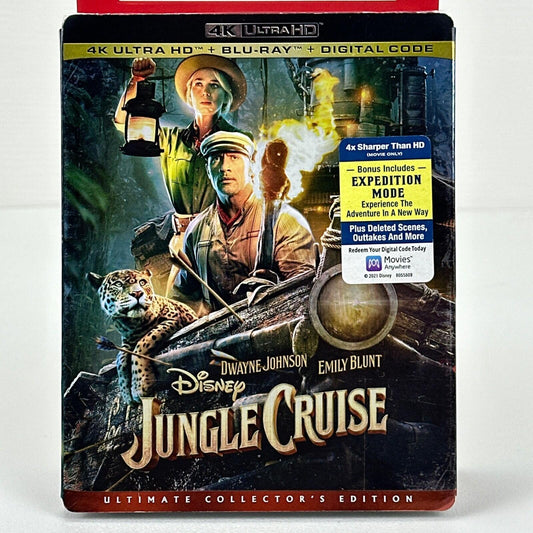 Jungle Cruise Ultimate Collector’s Edition 4K Blu-ray by Buysaavy
