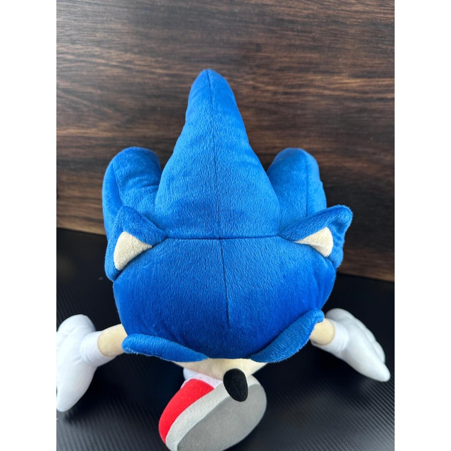 Sega Sonic the Hedgehog Plush Backpack 12.5 Blue Character Bag