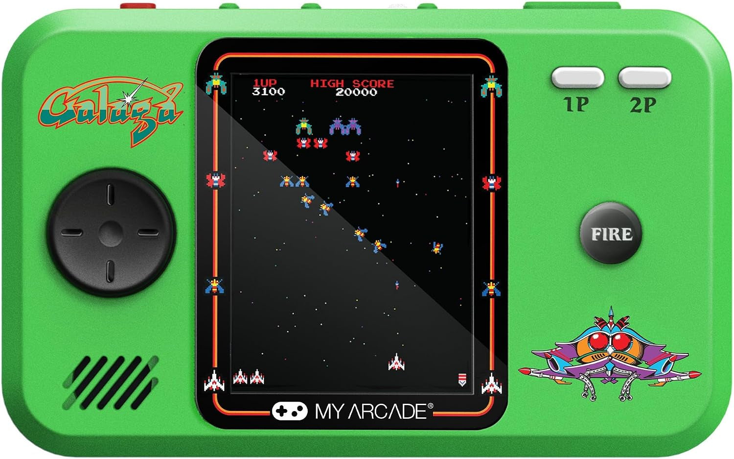 My Arcade Pac-Man Pocket Player Pro: Retro Gaming, Arcades, 2.8" Screen | Birthday Gifts, Portable Gaming, Games for Kids and Adults