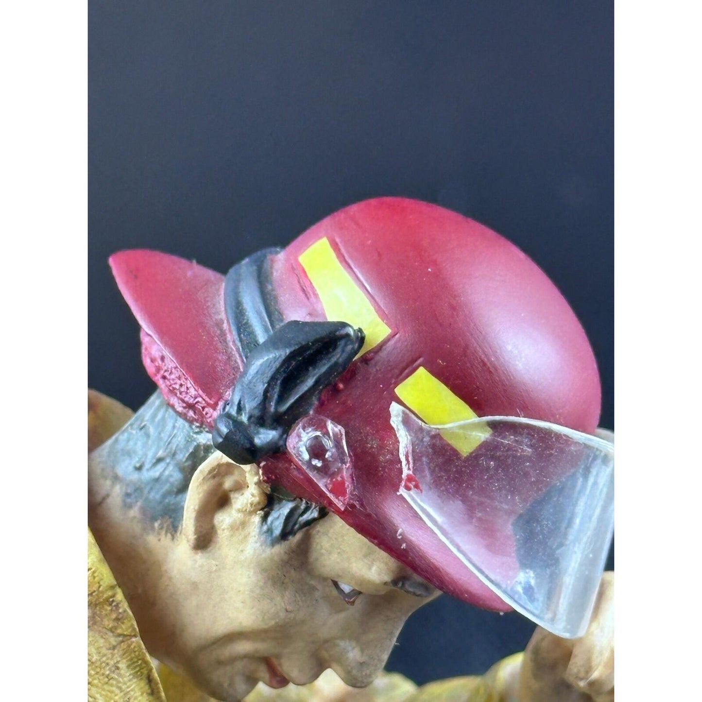 Disney Charles Boyer Tribute to Firefighters Mickey Mouse Resin Statue COA 7.5in