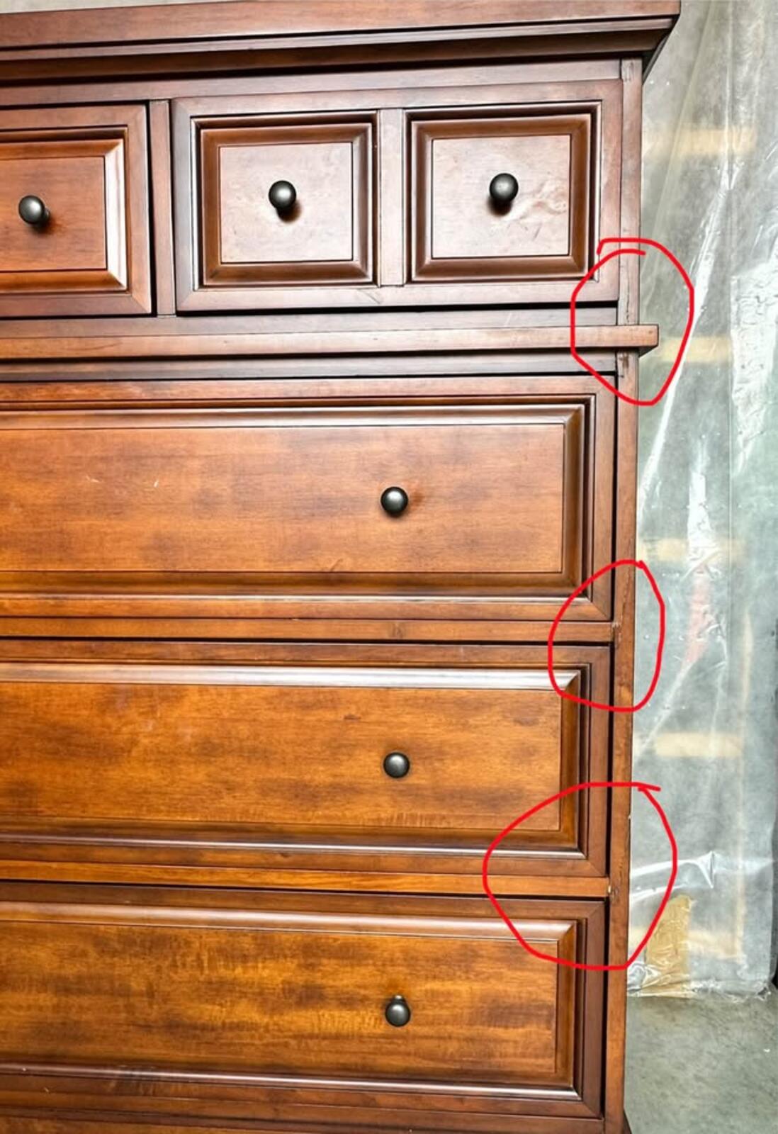 Pier 1 Imports 5-Drawer Wood Chest by Buysaavy