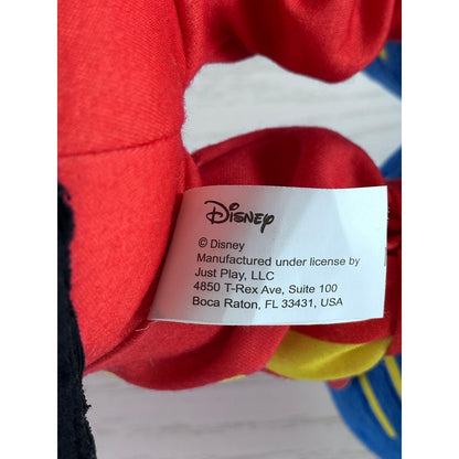 Disney Mickey Mouse Plush Toy Interactive Talking Figure Red Blue Yellow