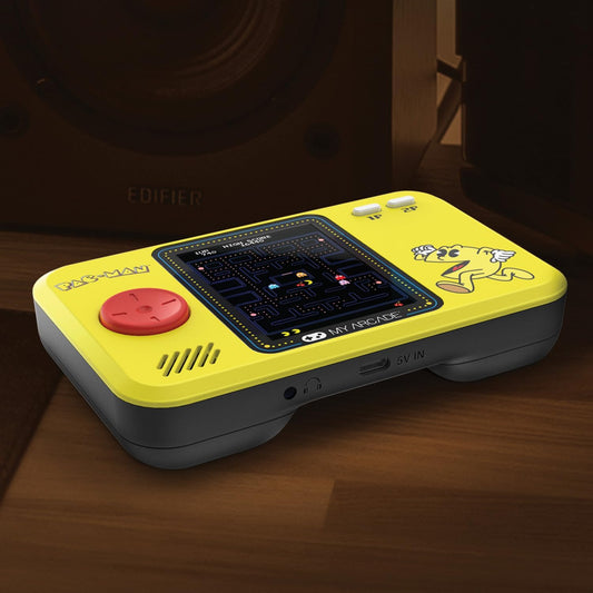 My Arcade Pac-Man Pocket Player Pro: Retro Gaming, Arcades, 2.8" Screen | Birthday Gifts, Portable Gaming, Games for Kids and Adults