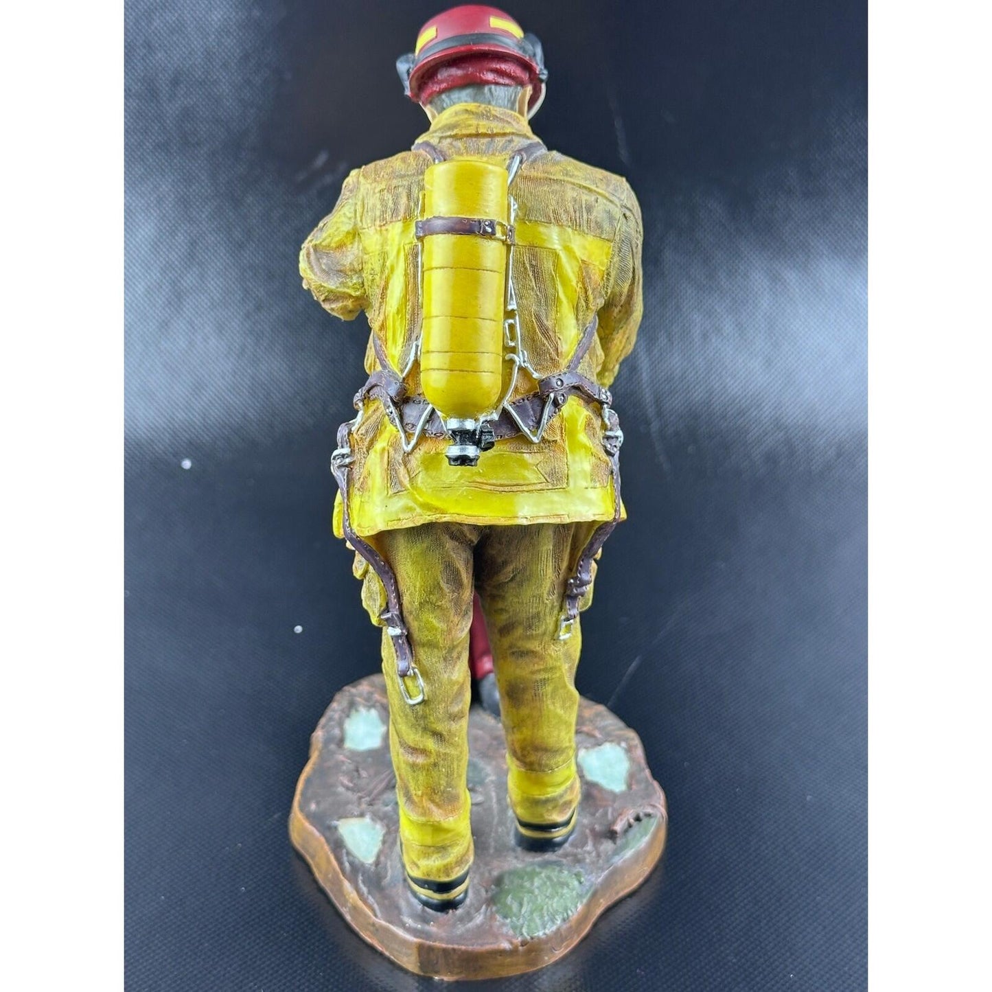 Disney Charles Boyer Tribute to Firefighters Mickey Mouse Resin Statue COA 7.5in