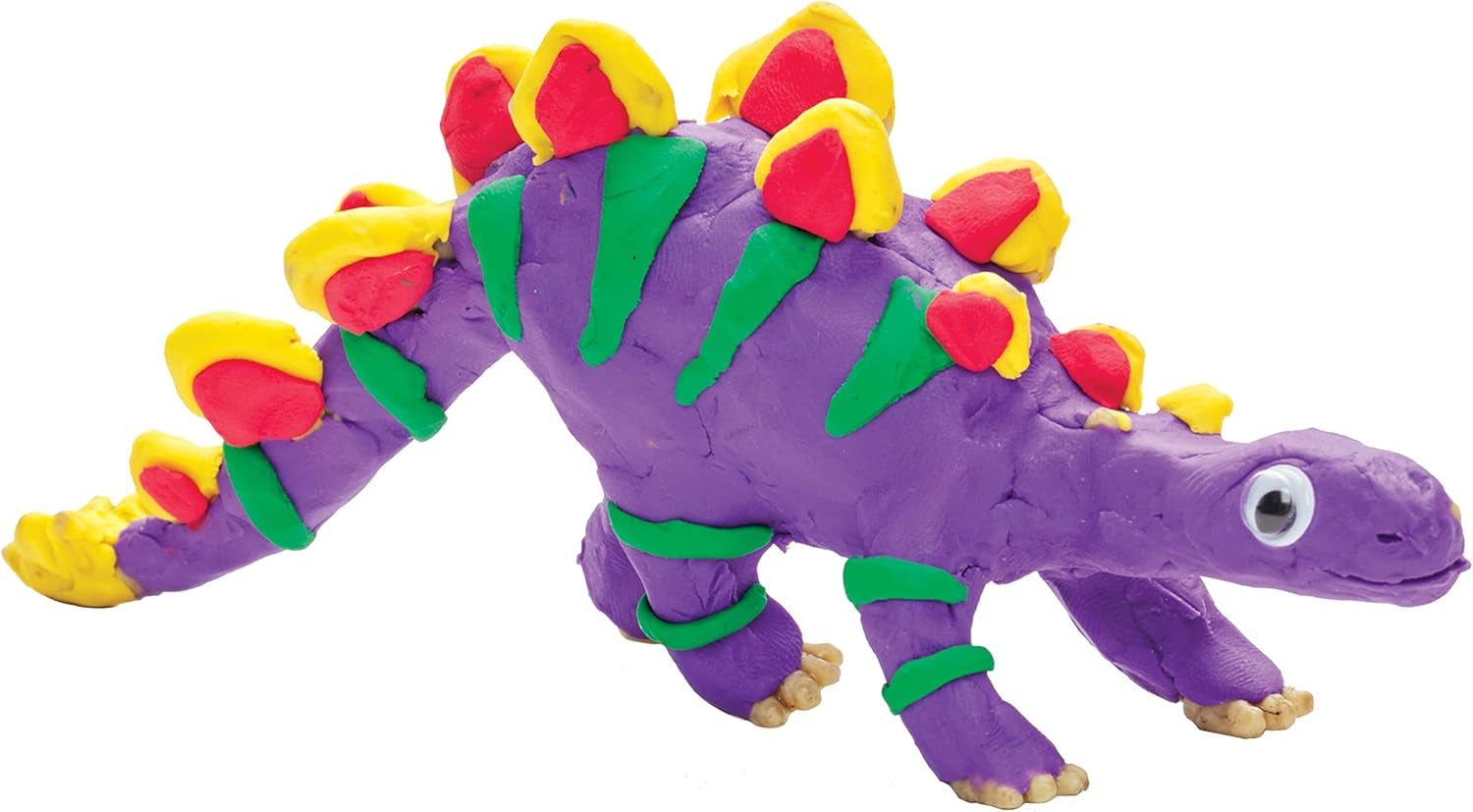 Creativity for Kids Create with Clay Dinosaur Craft Kit (Ages 5+)