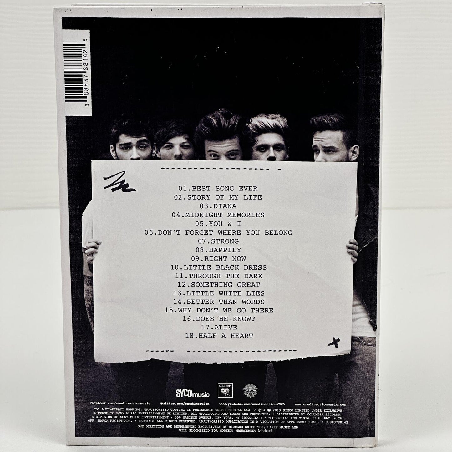 One Direction Midnight Memories The Ultimate Edition CD Album
