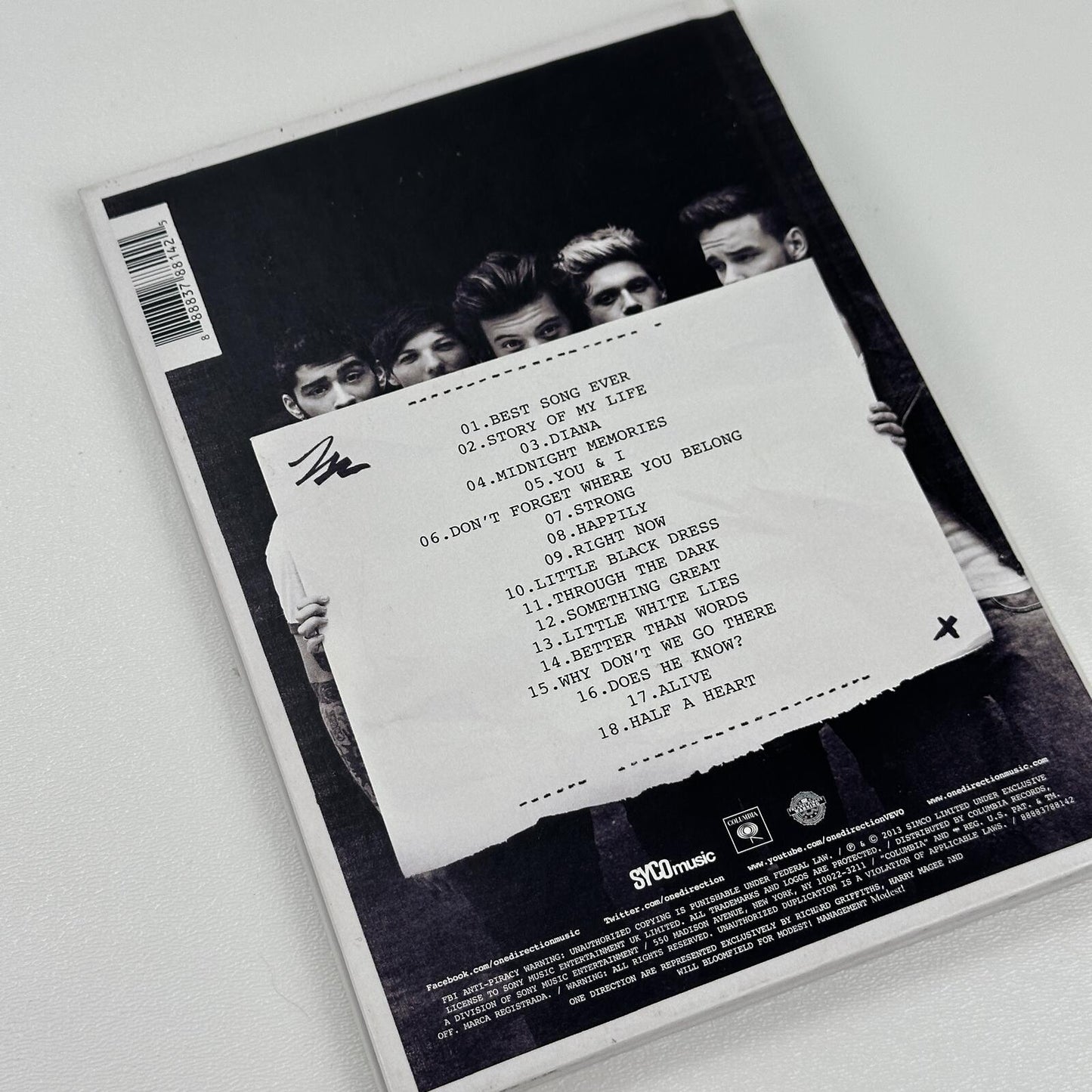One Direction Midnight Memories The Ultimate Edition CD Album