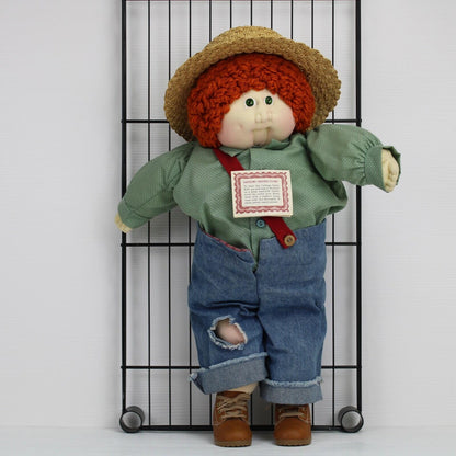Cabbage Patch Kids 1986 Mark Twain Huckleberry Finn Soft Sculpture Doll
