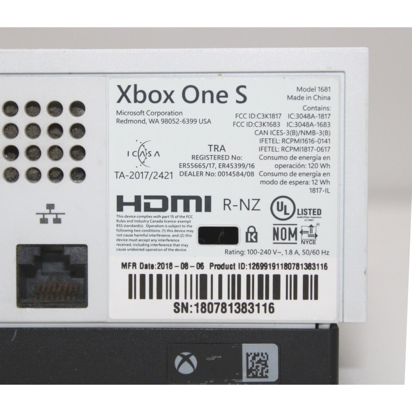 Xbox One S 1TB Console with 3 Wireless Controllers by Microsoft