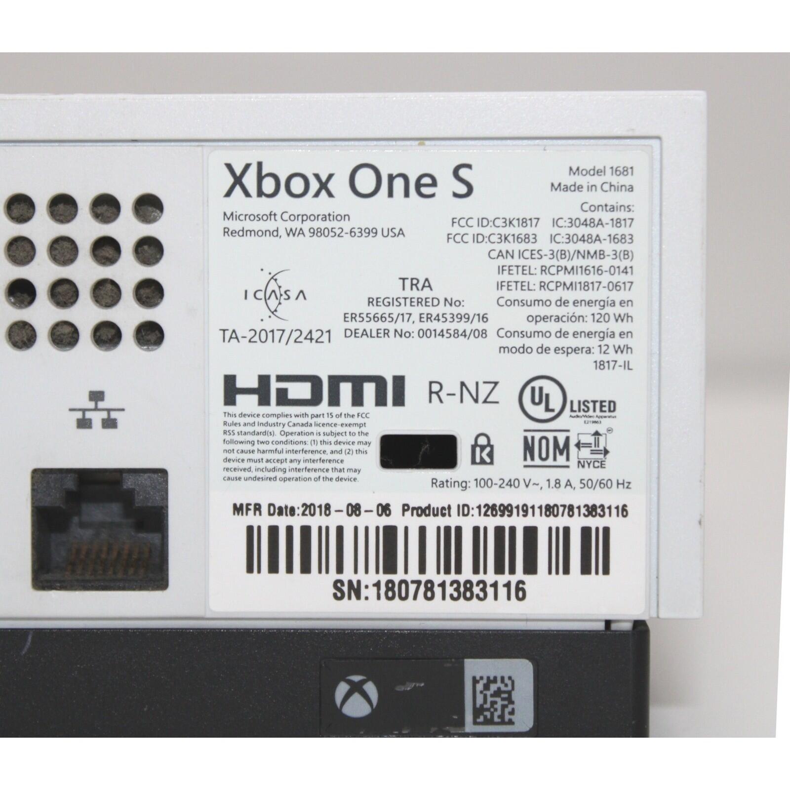 Xbox One S 1TB Console with 3 Wireless Controllers by Microsoft