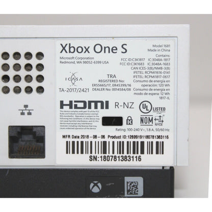 Xbox One S 1TB Console with 3 Wireless Controllers by Microsoft