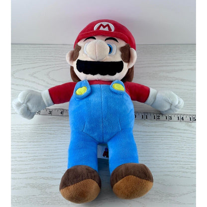 Super Mario Plush 16-Inch Nintendo Collectible Figure - Mario Bros Plush