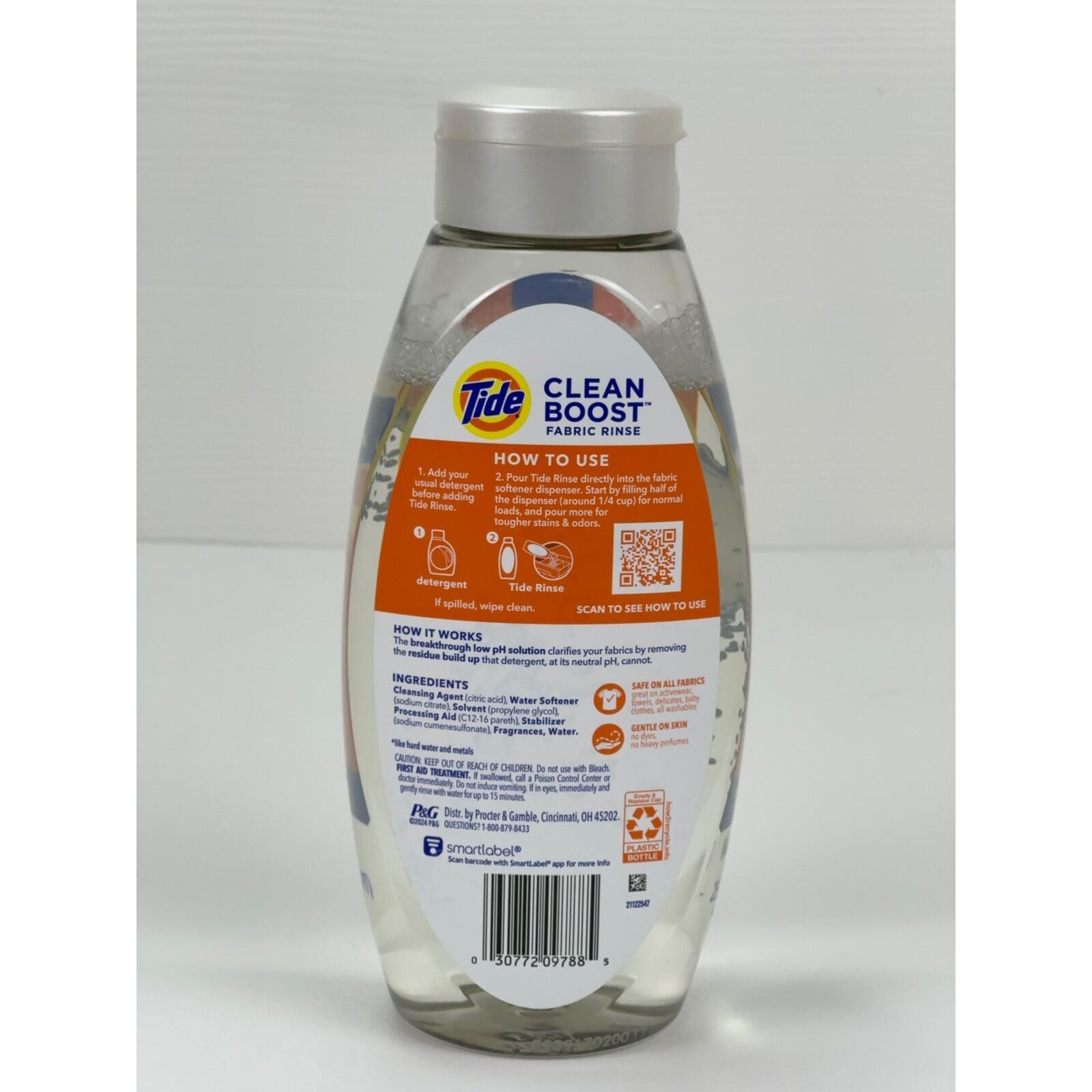 Powerful Fabric Rinse for Odor & Residue Removal by Tide