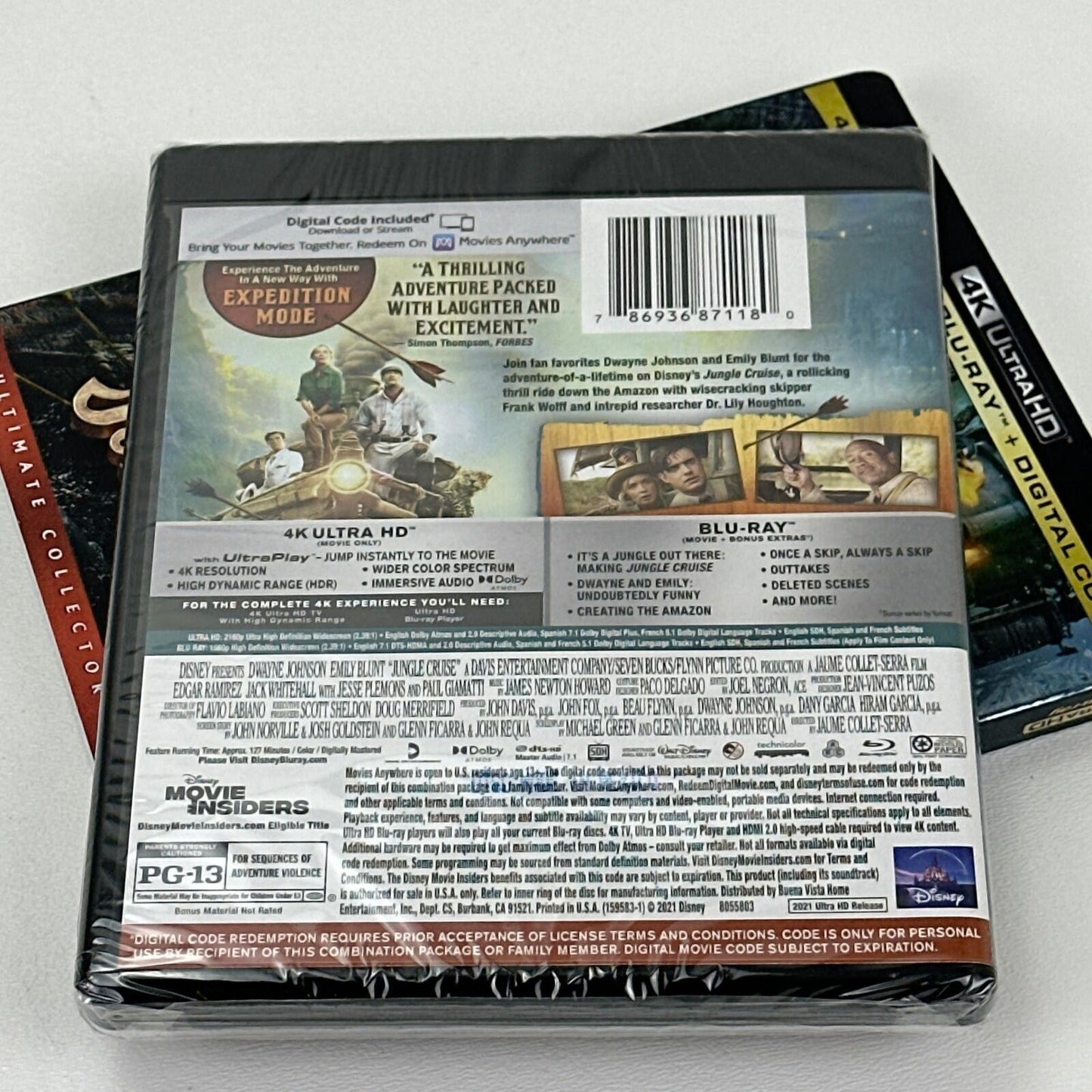 Jungle Cruise Ultimate Collector’s Edition 4K Blu-ray by Buysaavy