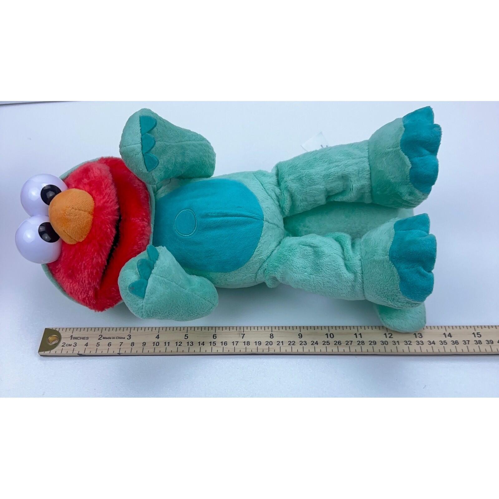 Official Sesame Street Elmo Dinosaur Plush Soft Toy by Just Play